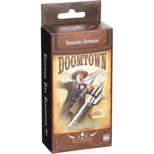 AEG5904 Doomtown: Reloaded Card Game: Expansion 3: Election Day Slaughter published by Alderac Entertainment Group