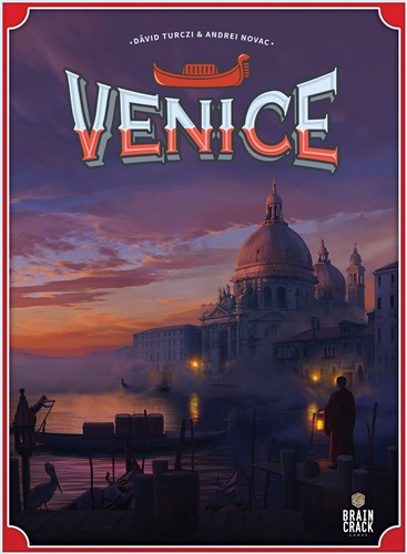 BCGVEN001 Venice Board Game: 1st Edition (English) published by Brain Crack Games