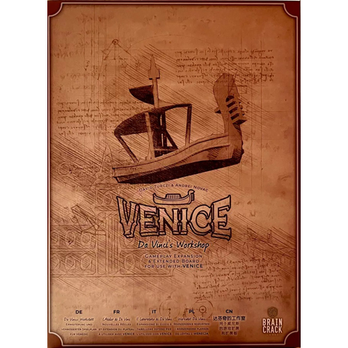 Venice Board Game: Da Vinci's Workshop